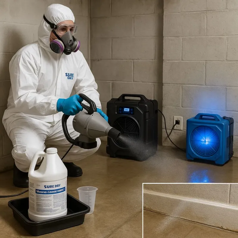 Sanitization and Odor Removal process in Guaynabo, PR